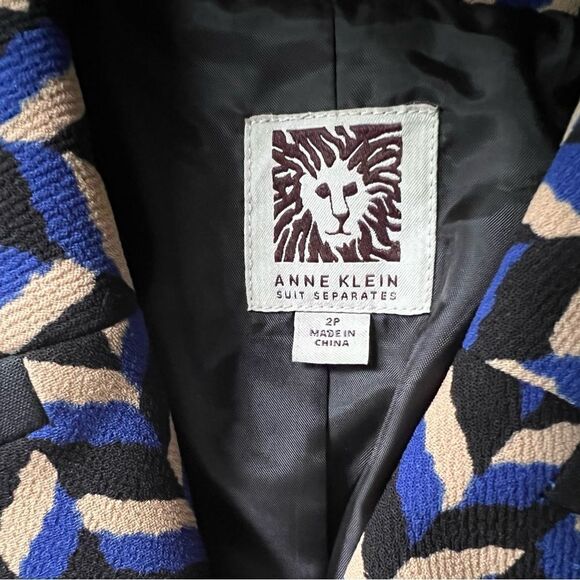 Ann Klein Suit Separates Blazer Jacket 2P New - Picture 3 of 10